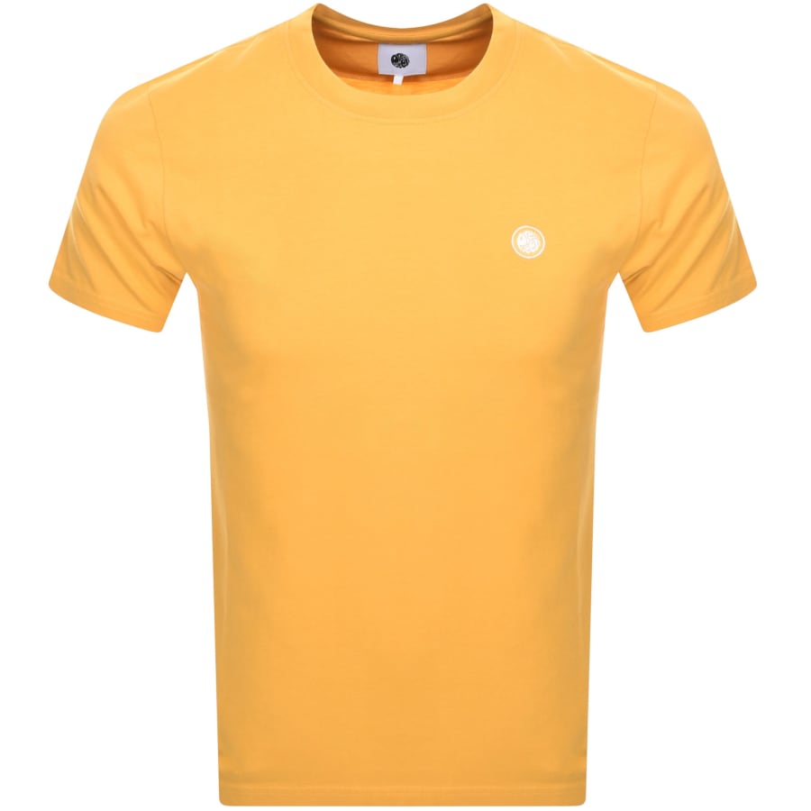 Pretty Green Mitchell Crew Neck T Shirt Yellow